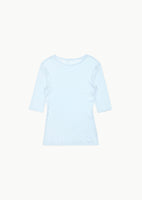 round short sleeve t-shirt, light blue - Image 1