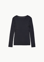 round t-shirt, charcoal - Image 1