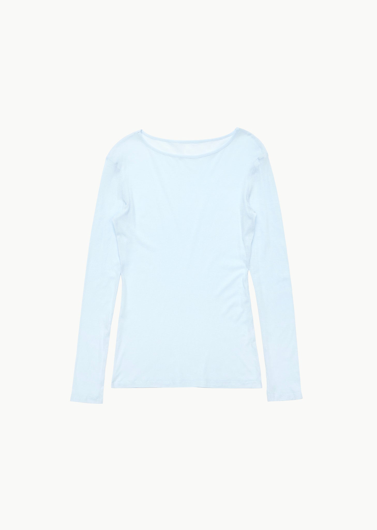 round t-shirt, light blue