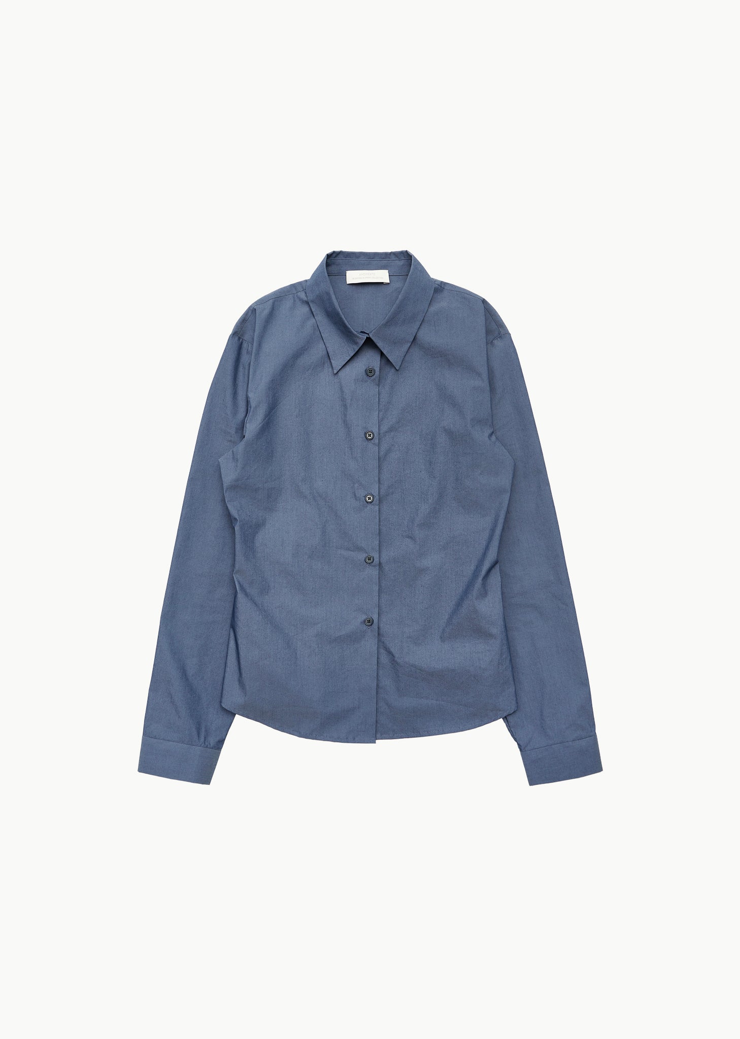 slim shirt, indigo