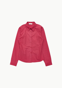 slim shirt, red