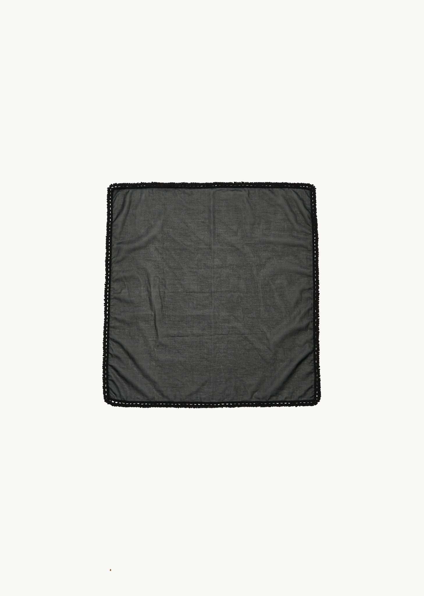 lace scarf, black