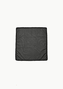 lace scarf, black