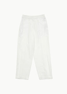button garconne pants, white
