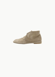 women's desert boots, beige