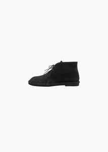 women's desert boots, black
