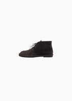 women's desert boots, dark brown - Image 1