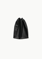 small soft leather bag, black - Image 1