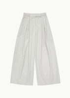 three tuck banding pants, grey - Image 1