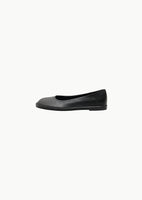 women's rounded flats, black - Image 1