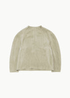 women's raglan cupro top, beige - Image 1