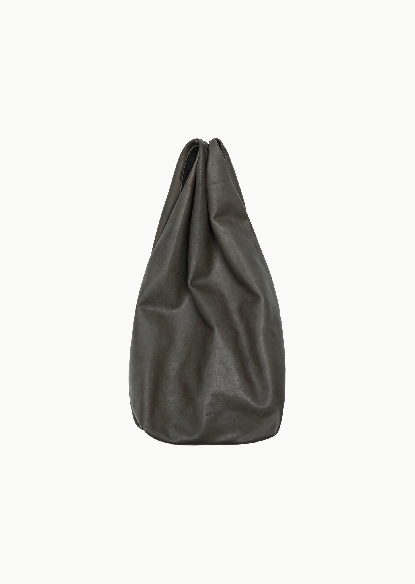 soft leather bag, khaki