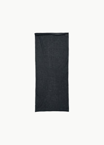 wholegarment knit sheer bandeau, charcoal