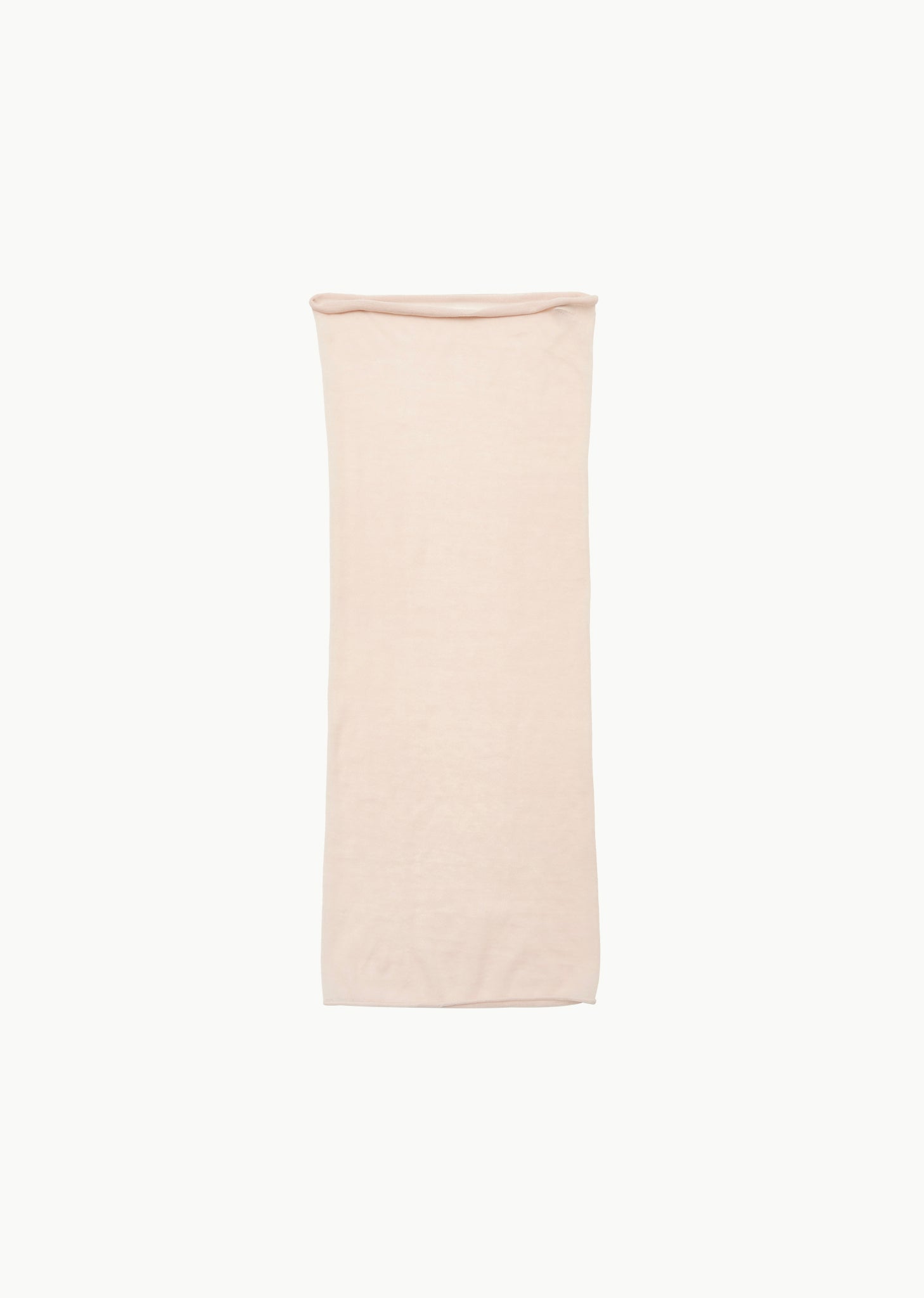 wholegarment knit sheer bandeau, salmon