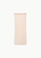 wholegarment knit sheer bandeau, salmon - Image 1