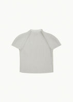 women's pleats raglan top, beige - Image 1