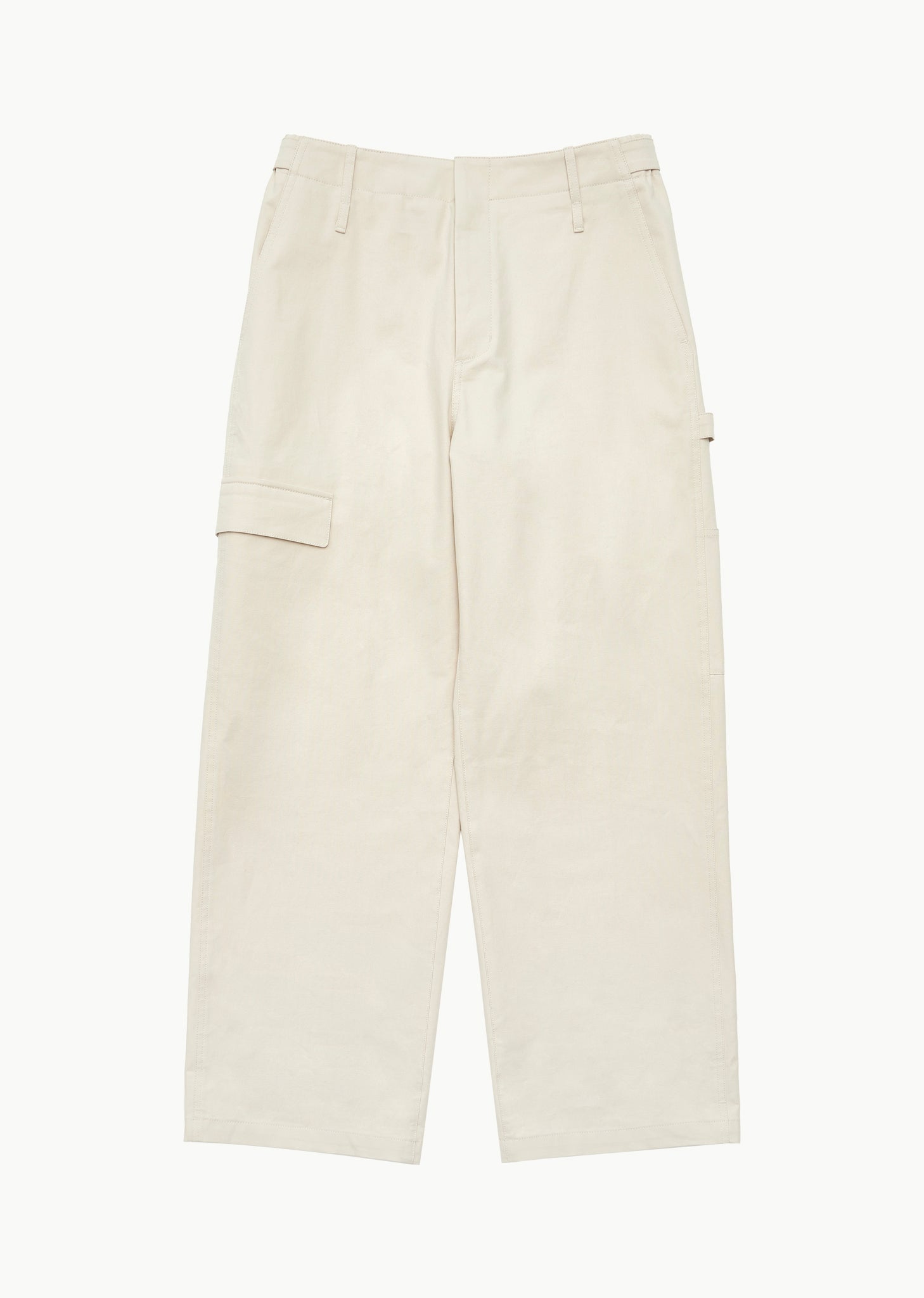 pocket work trousers, beige