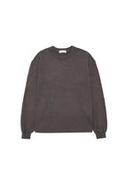garment dyed long sleeve, brown - Image 1