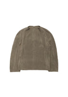 men's raglan cupro top, khaki - Image 1