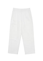 men's curved seam denim, white - Image 1