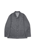 washed wool jacket, grey - Image 1
