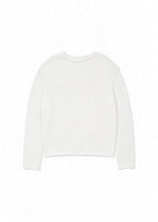 paper yarn pullover, white - Image 1