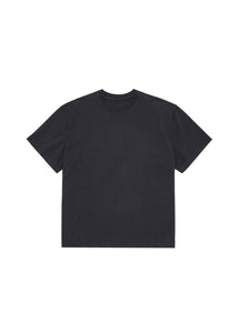 garment dyed t-shirt, black