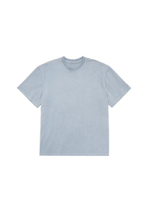 garment dyed t-shirt, light blue