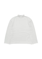 cotton roll-neck pullover, light grey - Image 1
