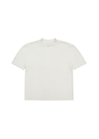 mock neck raglan t-shirt, ivory - Image 1