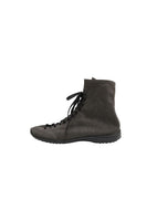 vibram high top canvas sneakers, brown - Image 1