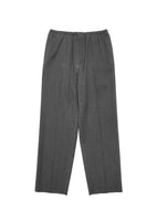 washed wool pants, charcoal - Image 1