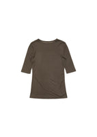 round short sleeve t-shirt, brown - Image 1