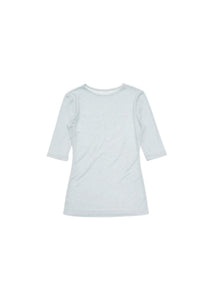 round short sleeve t-shirt, light blue