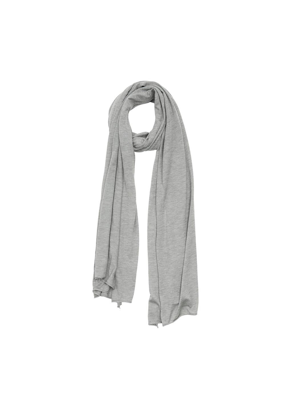 convertible knit poncho scarf, grey
