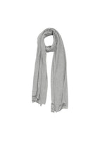 convertible knit poncho scarf, grey - Image 1