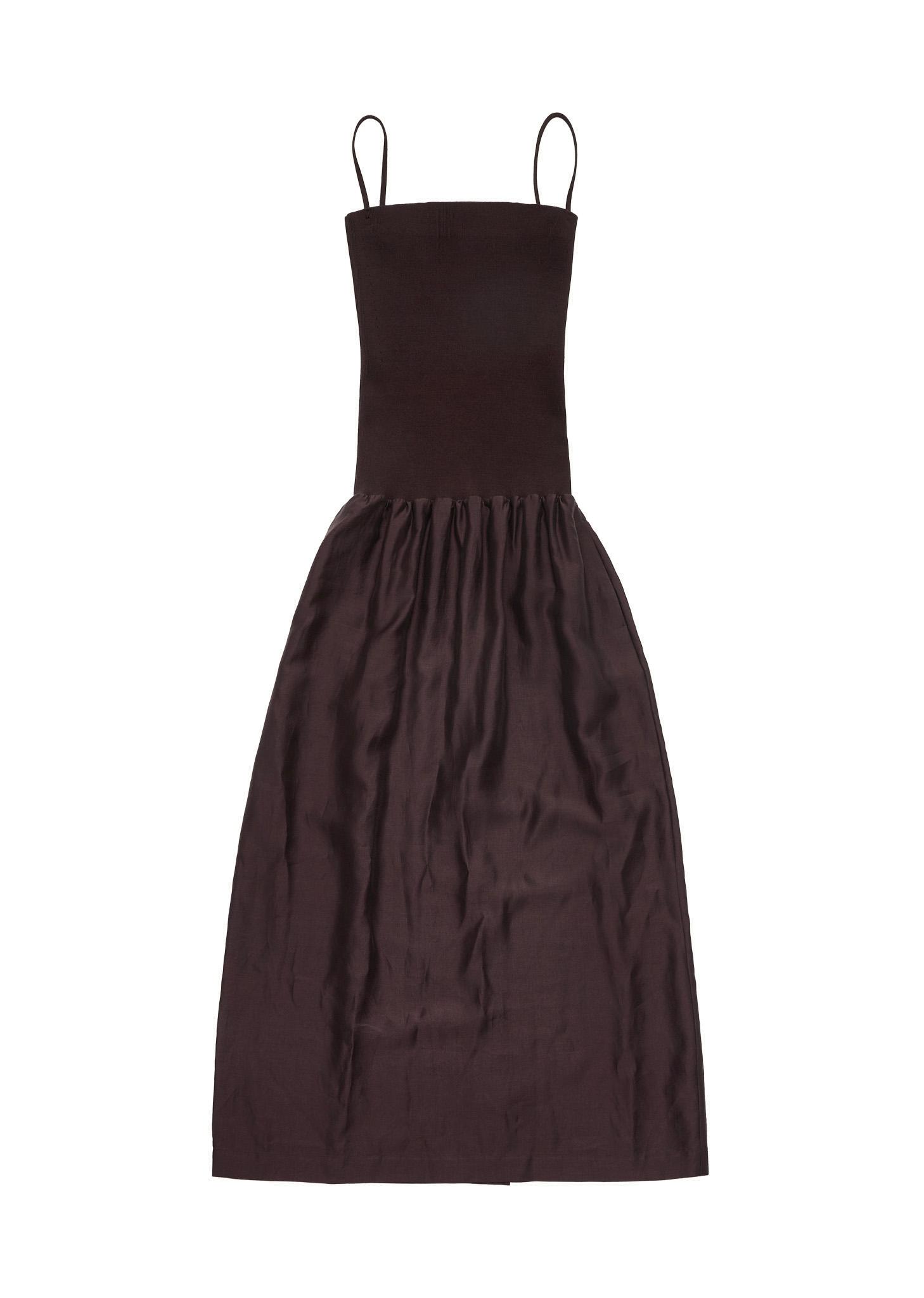 silky knit maxi dress, burgundy