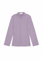 jersey drape shirt, violet - Image 1