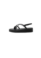 vibram leather sandals, black - Image 1