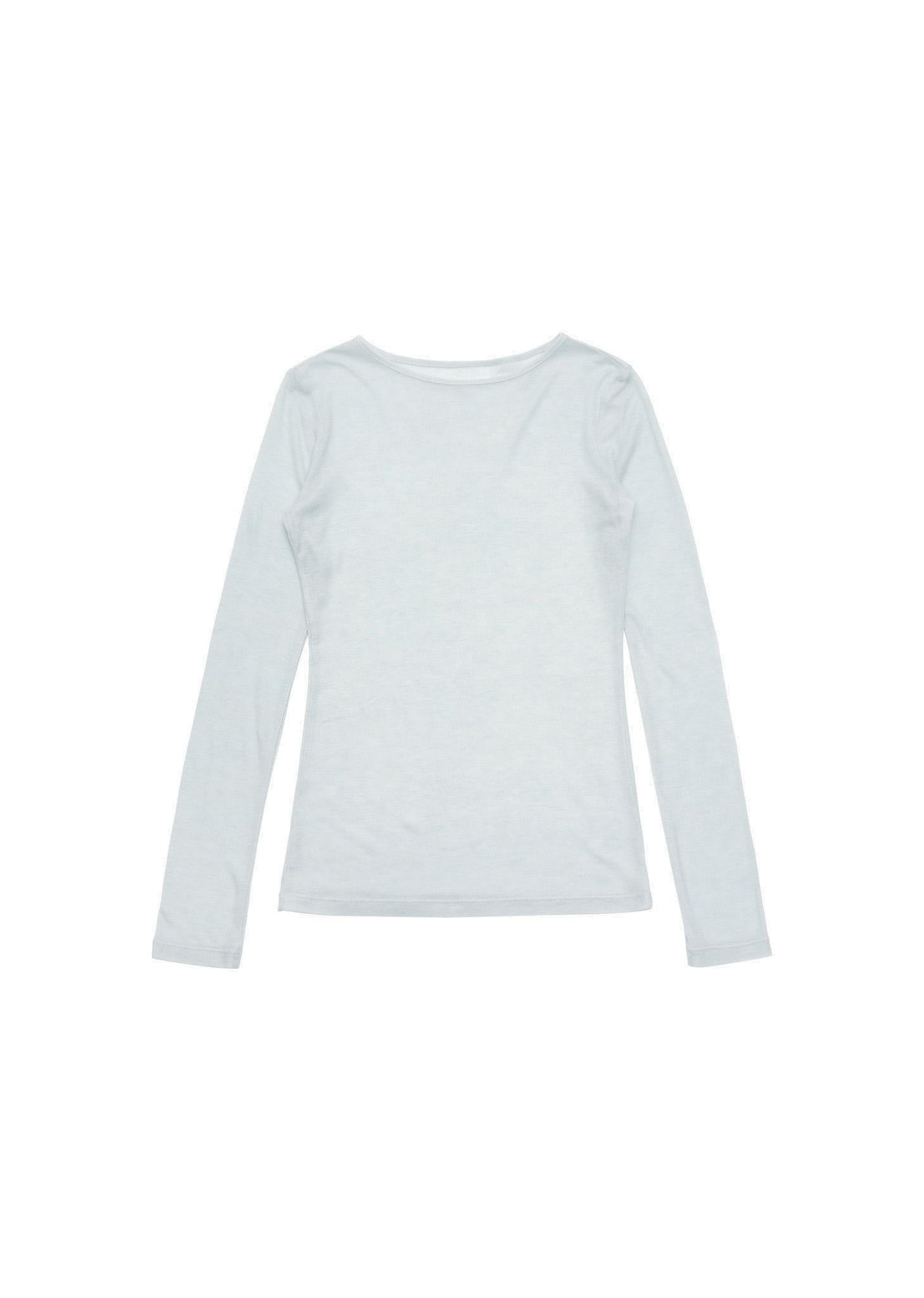 round t-shirt, light blue