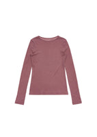 round t-shirt, wine - Image 1