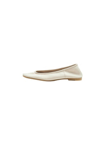 neoprene flats, beige