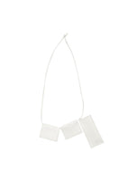 slim leather belt bag, white - Image 1