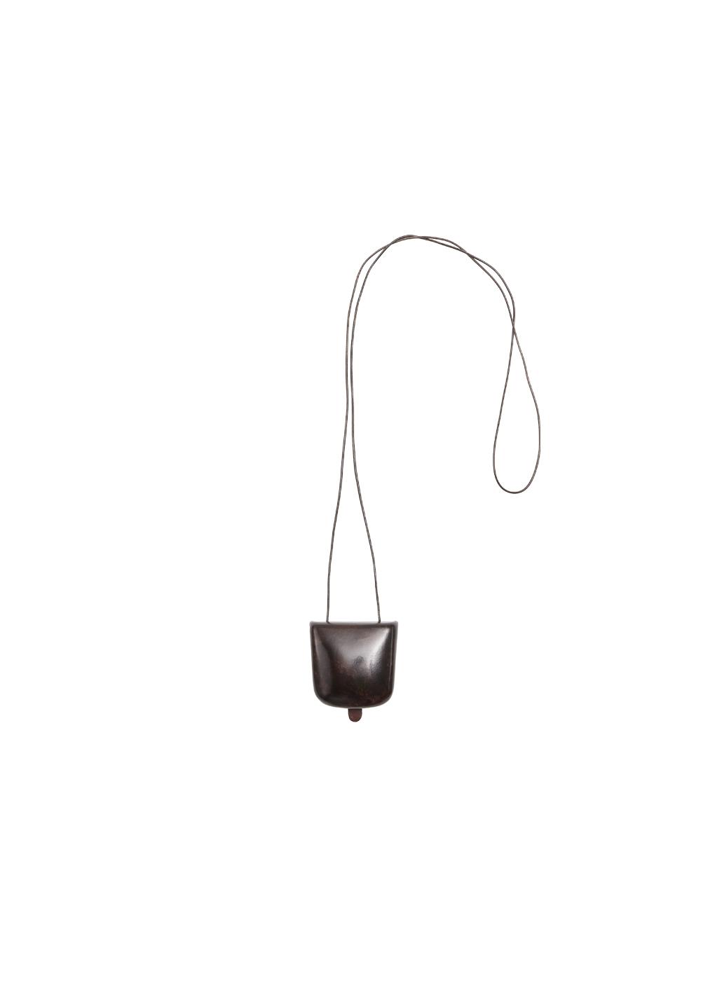 coin case by peroni firenze, dark brown