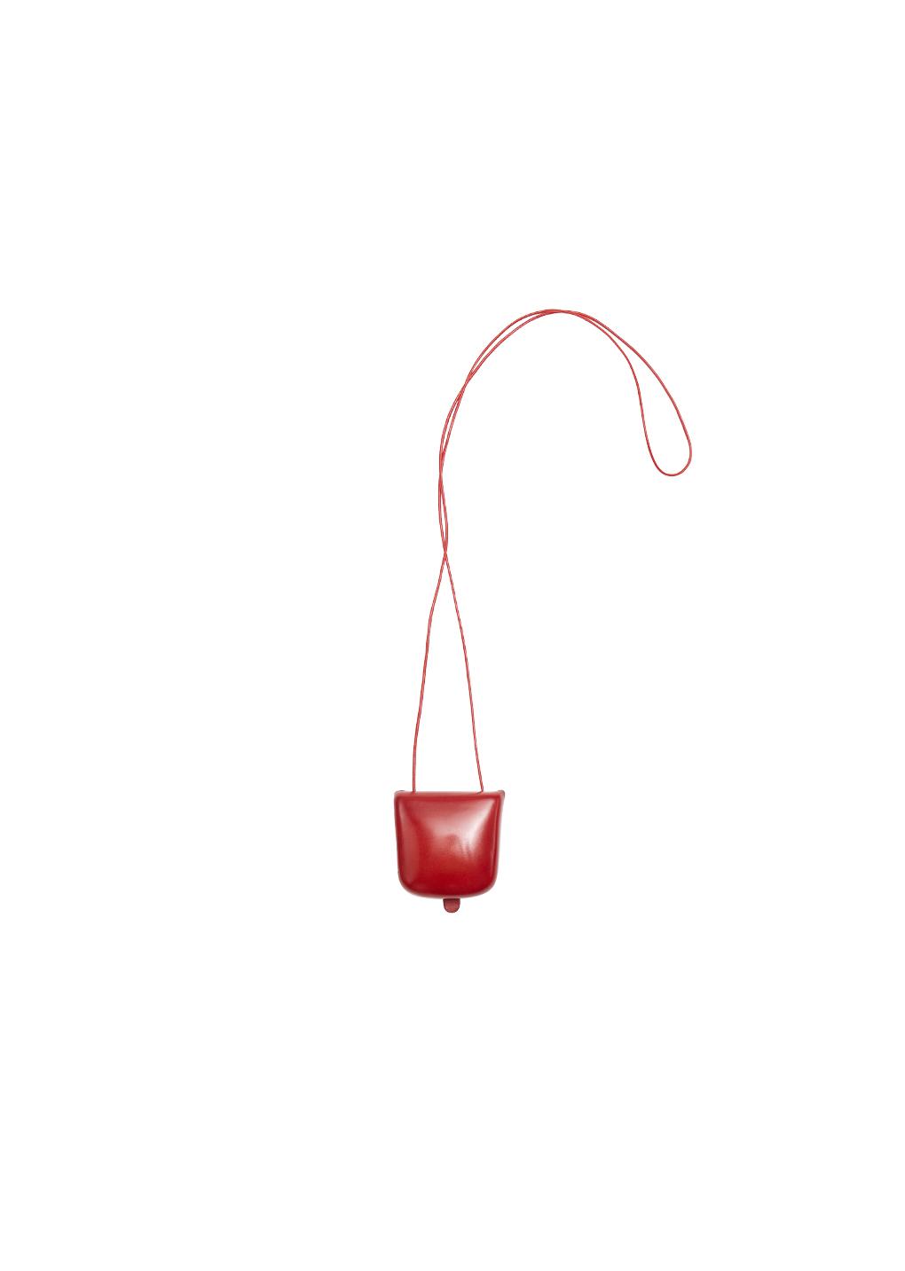 coin case by peroni firenze, red