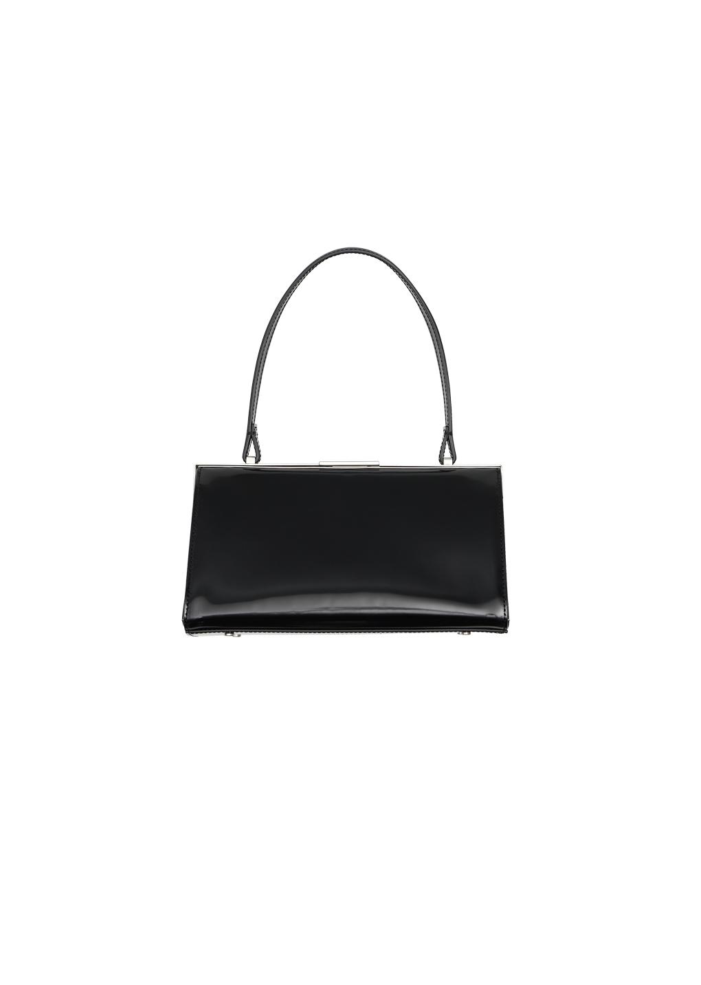 low frame bag, black