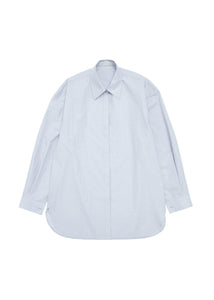 basic oversized shirt, light blue