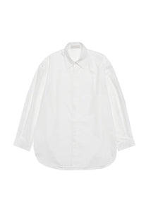 basic oversized shirt, white