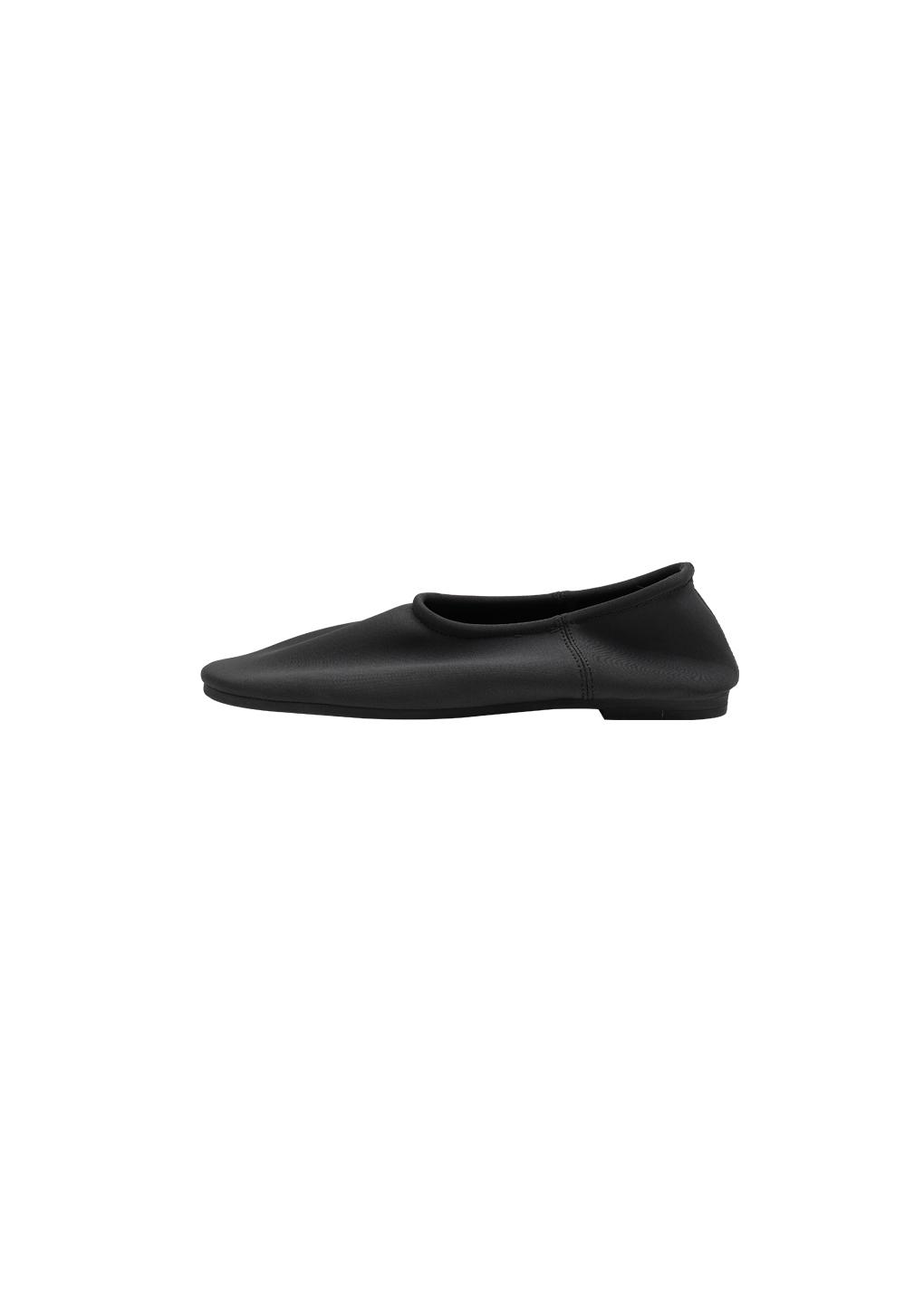 neoprene slip-on loafer, black