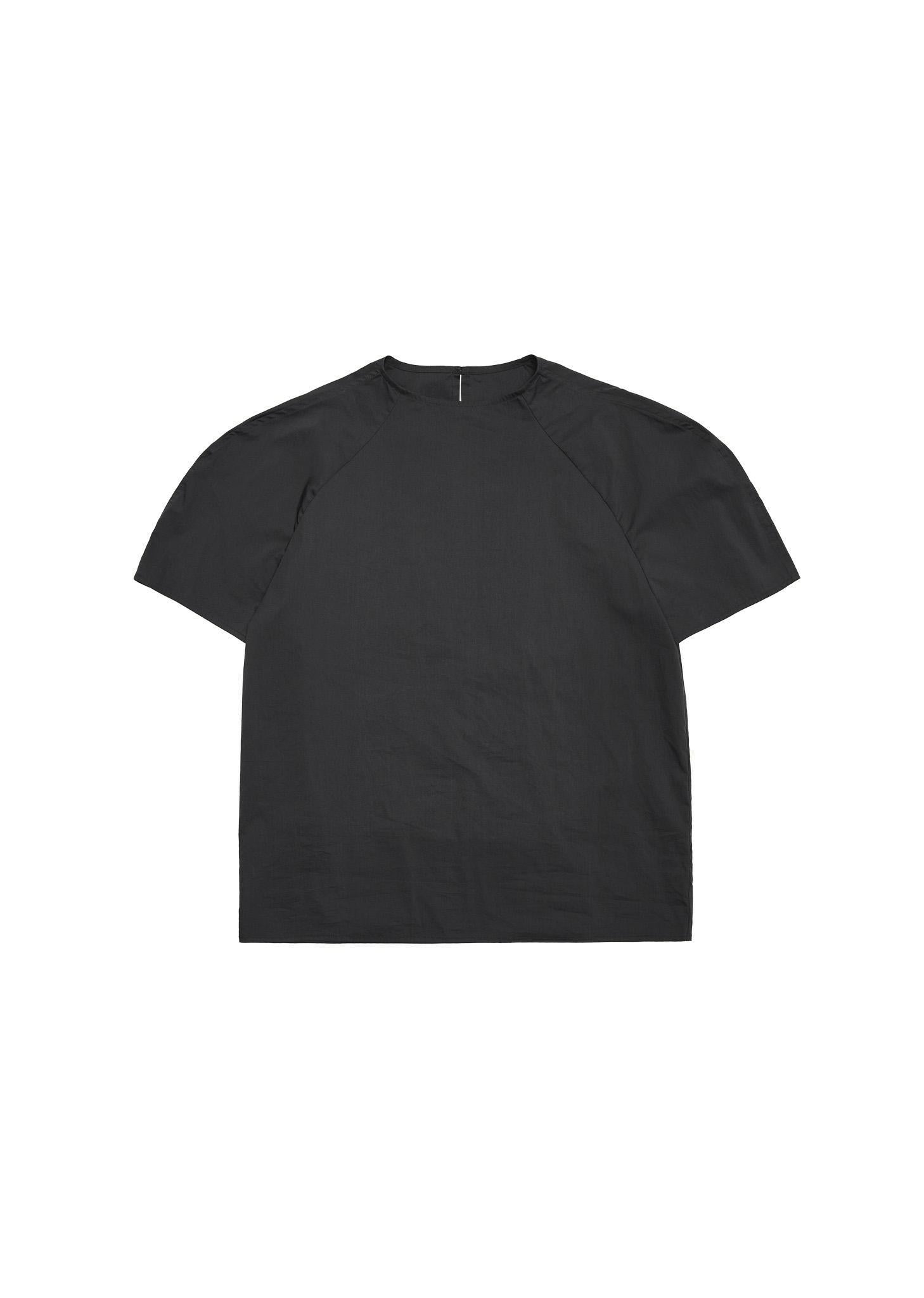 raglan top, charcoal
